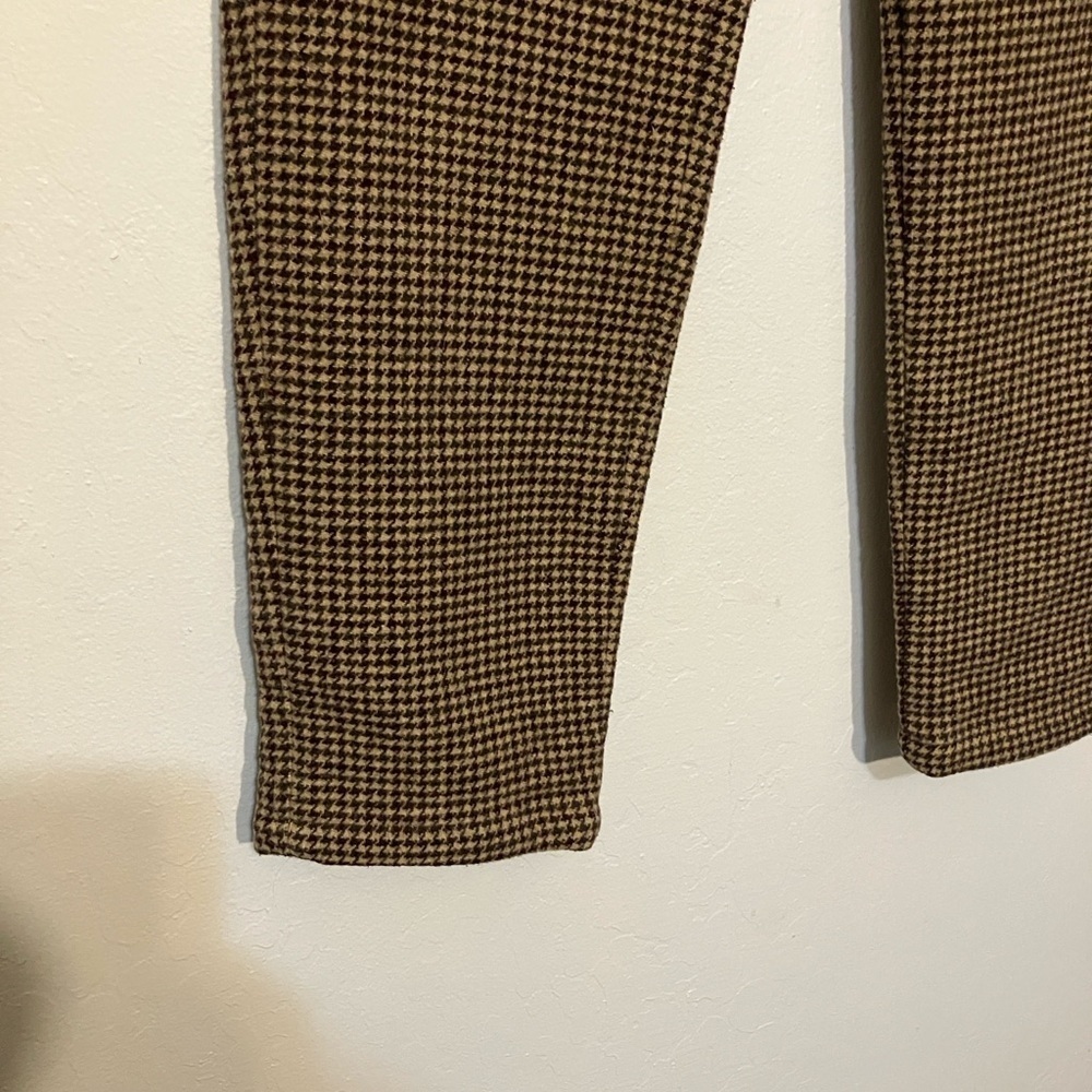 Cry Baby M houndstooth wool blend lined pedal pushers retro styling 1950’s - Picture 4 of 12